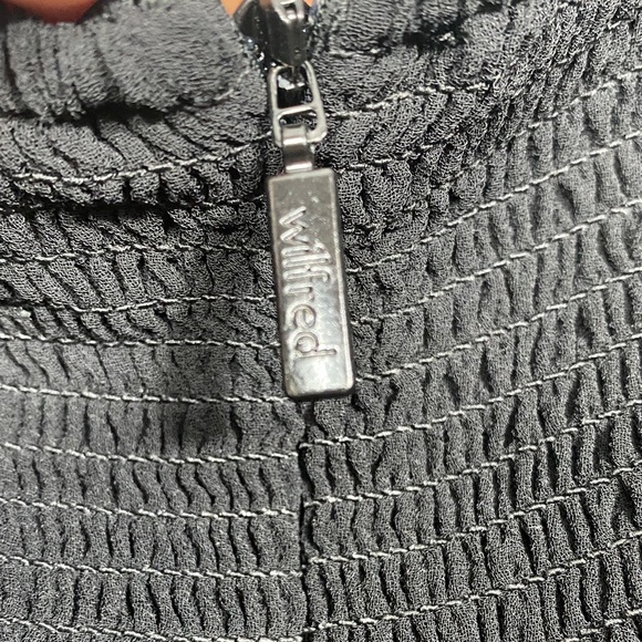 Aritzia Elegant Black Midi Dress Size 8 - Picture 11 of 16